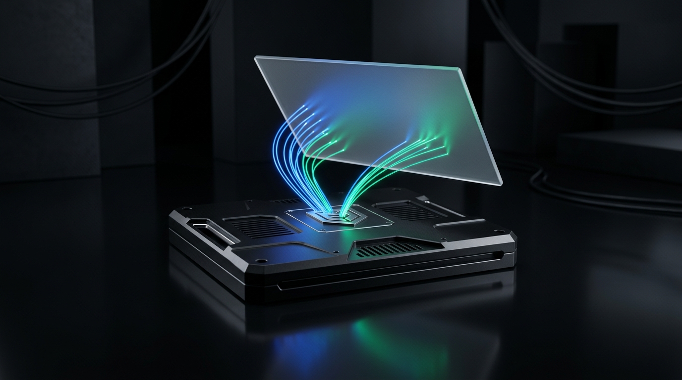 Local cryptographic hardware enclave illustration